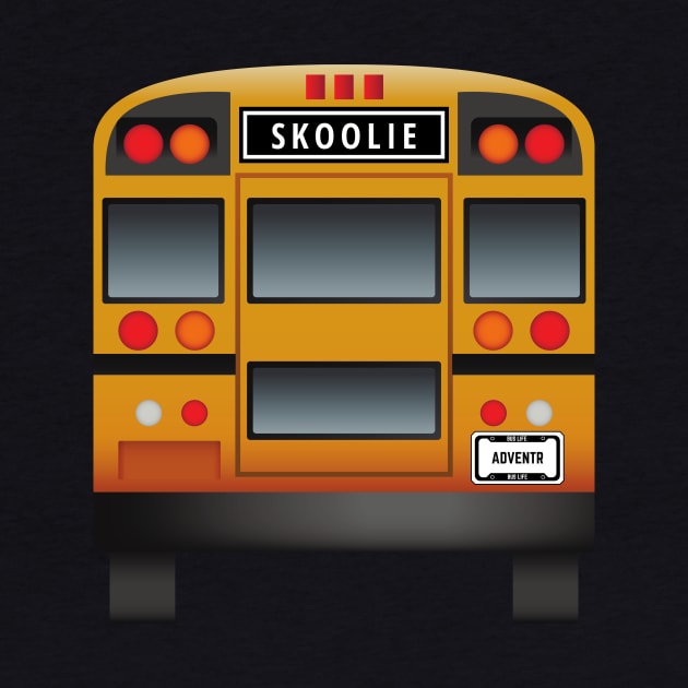 Skoolie Bus Rear by Van Life Garb